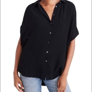 Madewell Black Central Shirt